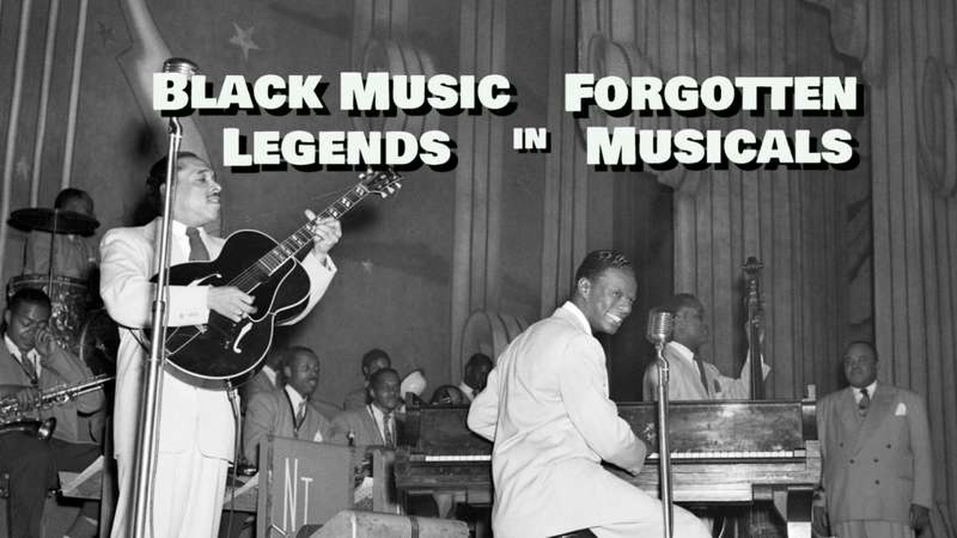 Black Music Legends in Forgotten Musicals